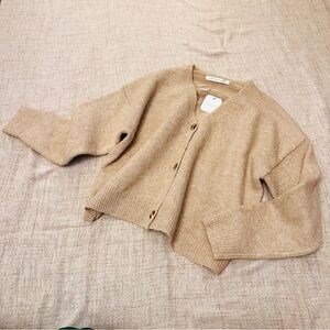 Altar'd State Tan Cardigan Sweater